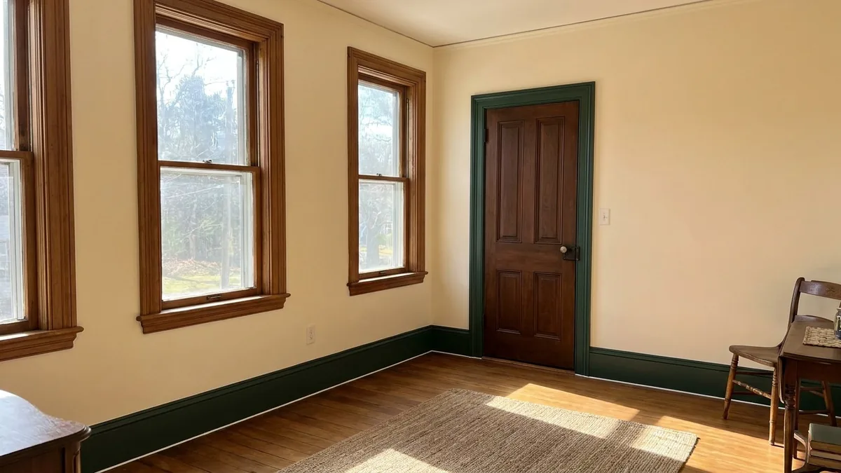 Pre-State Fair punch-list repairs for a Hutchinson Kansas home